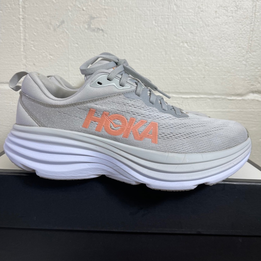 Hoka One One Bondi 8 1127952 HMLR Harbor Mist Running Shoes Sneaker Women's 9 B